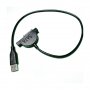 USB to Mini Sata II 7+6 13PinConverter Cable for Laptop DVD  Drive КАДИ Hard Drive Caddy, снимка 1 - Лаптоп аксесоари - 39682328