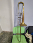 Bb tenor slide trombone - /Germany/ Тенор Цуг Тромбон с твърд куфар, снимка 11