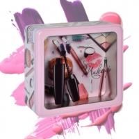 Кутия за гримове Pink makeup Box, Розов, снимка 2 - Други - 36085905