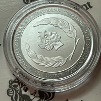 1 oz Сребро Източни Кариби - Св. Лусия 2022, снимка 4 - Нумизматика и бонистика - 40706119