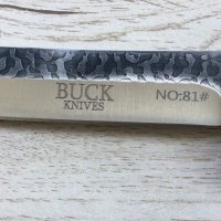 Ловен нож BUCK KNIVES 81, 5CR13Моv, 175x300 mm, снимка 4 - Ножове - 41481943
