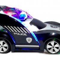 полицейска кола за деца,въртяща се на 360 градуса със звук и светлина , снимка 4 - Коли, камиони, мотори, писти - 39024271