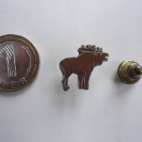 Знак значка лос елен с емайл , снимка 2 - Колекции - 40278920