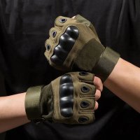 Тактически ръкавици Armour - подсилени с протектор, снимка 4 - Екипировка - 41527302