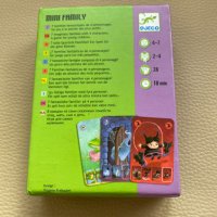 Детски карти за игра Djeco - Mini Family, снимка 2 - Игри и пъзели - 44226297