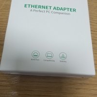  Мрежови адаптер UGREEN USB 3.0 Gigabit LAN Ethernet, 1000Mbps, снимка 2 - Мрежови адаптери - 41871329