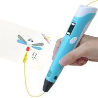 3D Писалка / 3D Pen - химикал с дисплей за рисунки и фигурки, PLA, ABS, PETG, снимка 2 - Рисуване и оцветяване - 44178838