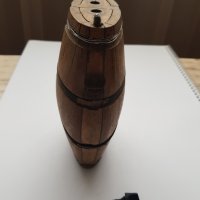 Старо рядко дървено павурче за два вида течност, снимка 7 - Други ценни предмети - 35930424