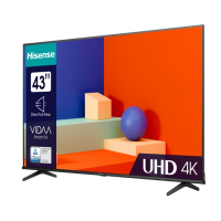 Два телевизора, 2x Hisense 43" A6K, 4K Ultra HD 3840x2160, снимка 2 - Телевизори - 44653799