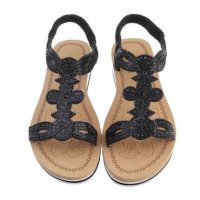 Дамски сандали на клин, 4цвята , снимка 13 - Сандали - 41085622