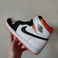 Nike Air Jordan 1 High Electro Orange Нови Оригинални Обувки Маратонки Кецове Размер 42 Номер 26.5см, снимка 6 - Кецове - 40284632