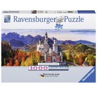 Нов Пъзел Ravensburger - Замъкът Neuschwanstein, 1000 части, снимка 1 - Пъзели - 42525834