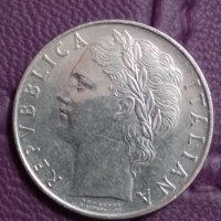 100 лири Италия 1973, снимка 1 - Нумизматика и бонистика - 34778408