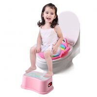 Приставка за тоалетна чиния за деца, снимка 7 - За банята - 36124349