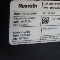 Правотоков ел.двигател Rexroth MDD093C-N-040 permanent magnet motor, снимка 14 - Електродвигатели - 39230330