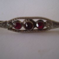 Старинна брошка игла  за вратовръзка за шал, снимка 8 - Антикварни и старинни предмети - 34853250
