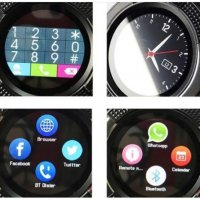 Смарт часовник Smart Watch V8 с Bluetooth, камера, SIM карта, тъч дисплей и много други функции, снимка 12 - Смарт гривни - 39202361