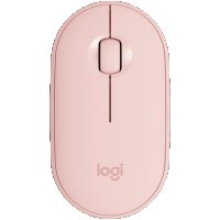 Мишка Безжична Logitech M350S Pebble 2 910-007014 1000dpi 3btn Оптична TONAL ROSE Silent Touch , снимка 1 - Клавиатури и мишки - 42514023