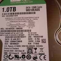 Продавам хард диск 3.5 WD.1TB, снимка 1 - Твърди дискове - 35857990