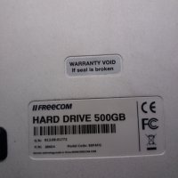Хард диск Freecom 500GB, снимка 4 - Външни хард дискове - 34744395