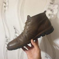 кожени обувки  Ecco Jeremy Hybrid Leather Boot Chukka  номер 45, снимка 6 - Мъжки боти - 42346000
