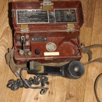 стар военен телефон, снимка 2 - Други ценни предмети - 41736788