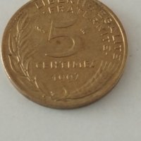 5,10,20 френски цента , снимка 6 - Нумизматика и бонистика - 44226629
