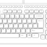 Клавиатура USB мултимедийна Delux OM-02U Бяла кирилизирана клавиатура Multimedia Keyboard , снимка 1 - Клавиатури и мишки - 41930852