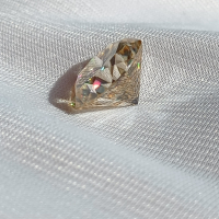 Огромен Топ 9,55 карата Фенси Златно Диамант Мойсанит Diamond Moissanite , снимка 5 - Други - 36279191