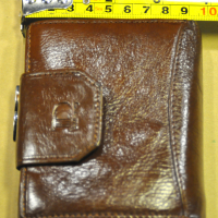 "D Collection" Genuine High Quality Brown Leather Wallet, снимка 14 - Портфейли, портмонета - 44756944