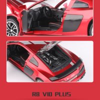 Метални колички: Audi R8 V10 Plus (Ауди), снимка 7 - Колекции - 41577285