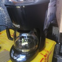 Кафе машина Кафемашина Russell Hobbs със стъклена кана и таймер, снимка 10 - Кафемашини - 41599542