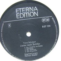 ETERNA ‎–827104-  Schubert, Schiller - Siegfried Lorenz, Norman Shetler ‎– Lieder Nach Schiller, 197, снимка 3 - Грамофонни плочи - 42246998
