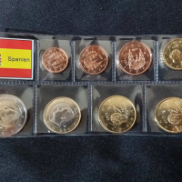 Испания 2023 - Евро Сет - комплектна серия от 1 цент до 2 евро , 8 монети, снимка 2 - Нумизматика и бонистика - 44718207