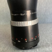 обектив meyer optik gorlitz domigor 4/135, снимка 1 - Обективи и филтри - 41982288