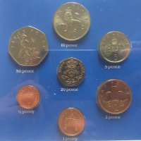 Колекция Британски монети, снимка 2 - Нумизматика и бонистика - 41440003