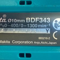 Makita BDF343 - Акумулаторен винтоверт 14.4V, снимка 4 - Винтоверти - 41373260