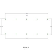 Хале,Халета,Складове,Навеси - 71.28м², снимка 3 - Строителни материали - 44175938