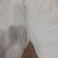 Бели чино панталонки,  като нови,  36/38н., снимка 2 - Къси панталони и бермуди - 40979888
