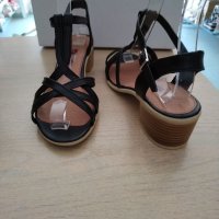НАМАЛЕНИЕ-Дамски сандали естествена кожа м. 760 черни, снимка 5 - Сандали - 41061904