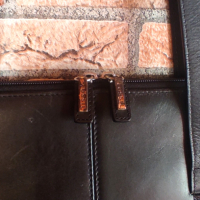 Оригинална дамска бизнес чанта FOSSIL, ест. кожа, снимка 7 - Чанти - 44792040