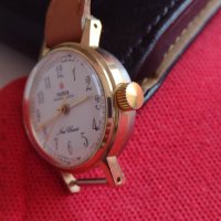 Механичен колекционерски часовник RUHLA ANTI-MAGNETIC с позлата 30096 , снимка 5 - Антикварни и старинни предмети - 40755203