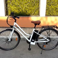 28" Нов електрически велосипед, снимка 1 - Велосипеди - 41744122