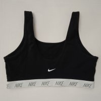 Nike DRI-FIT Bra оригинално бюстие L Найк спорт памук фитнес, снимка 3 - Спортни екипи - 41673279