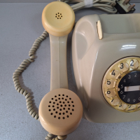 Стар Немки Телефон POST FeTAp 615-1, 70-те год., снимка 5 - Антикварни и старинни предмети - 44620063
