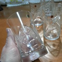 Кристални чаши за вода серия Зорница , снимка 7 - Антикварни и старинни предмети - 44465936
