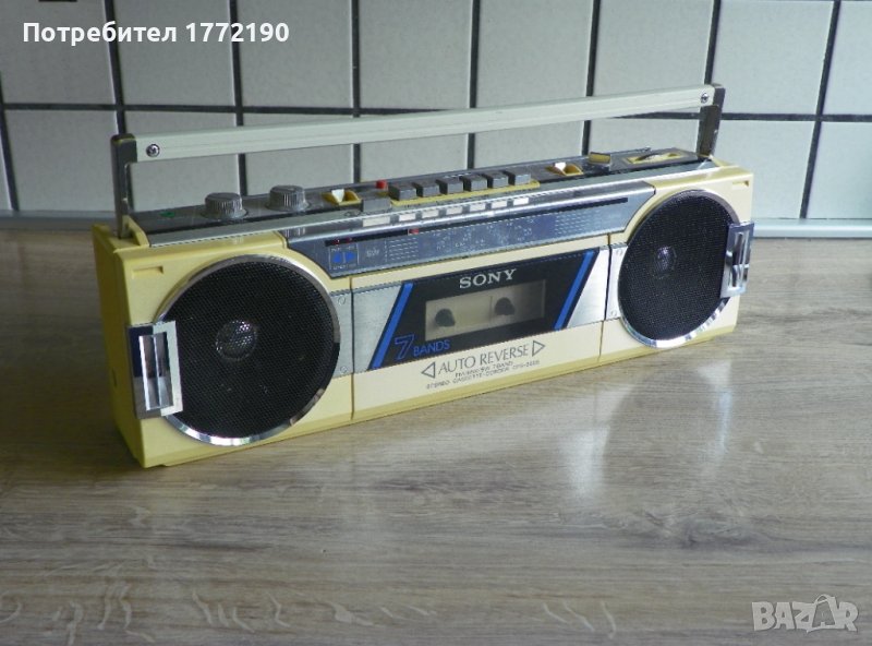 Мини стерео касетофон SONY CFS-900S, снимка 1