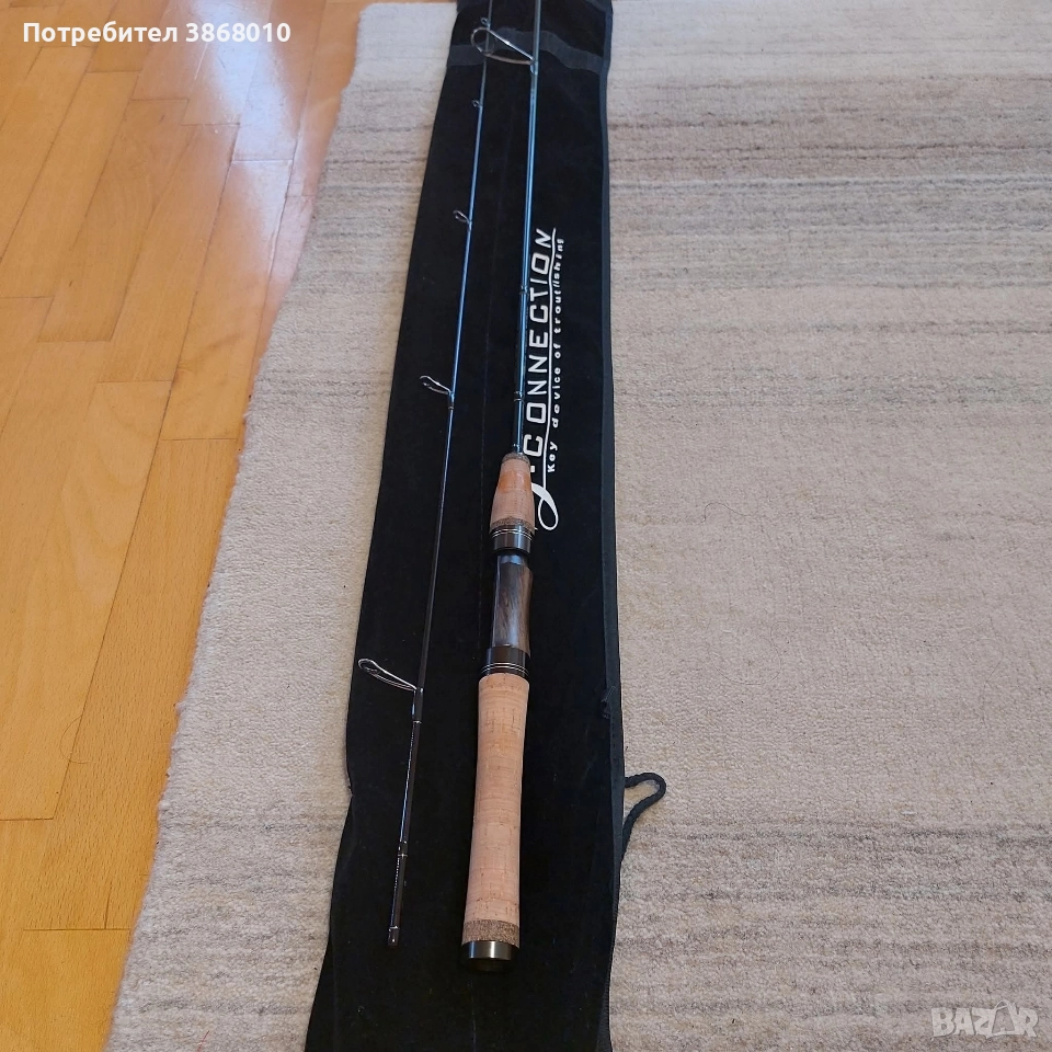 Пъстървова спининг въдица Jackall T-connection Stream, снимка 1