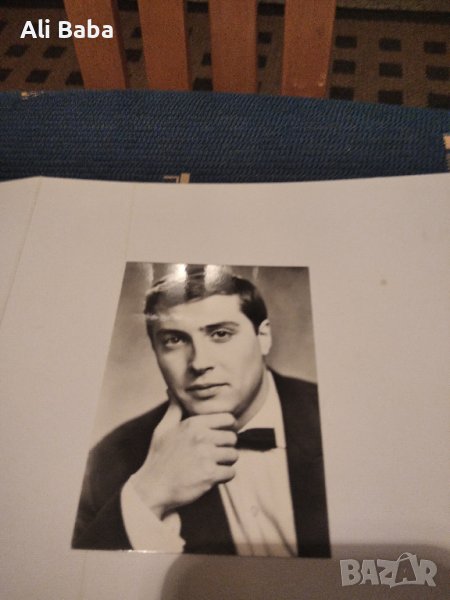 Картичка/снимка певец Ангел Тодоров, снимка 1