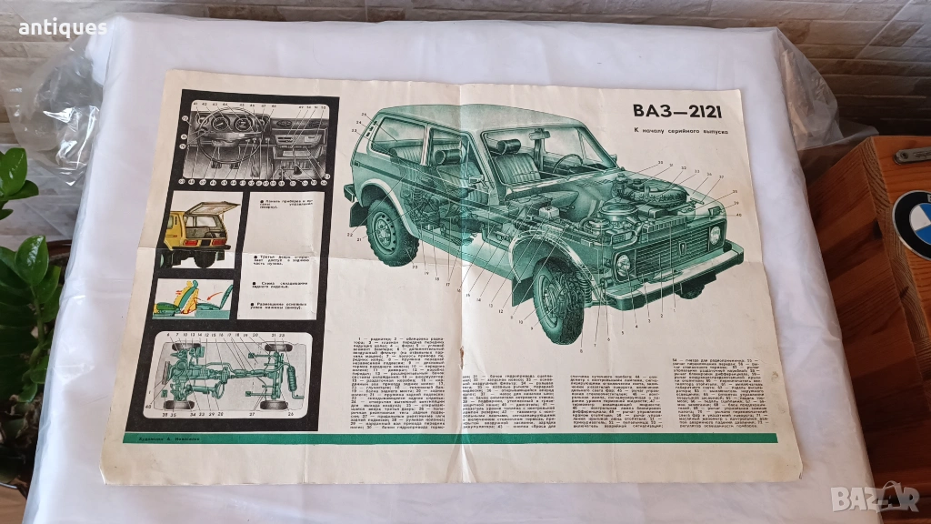 Схема на ЛАДА Нива - Lada Niva, снимка 1
